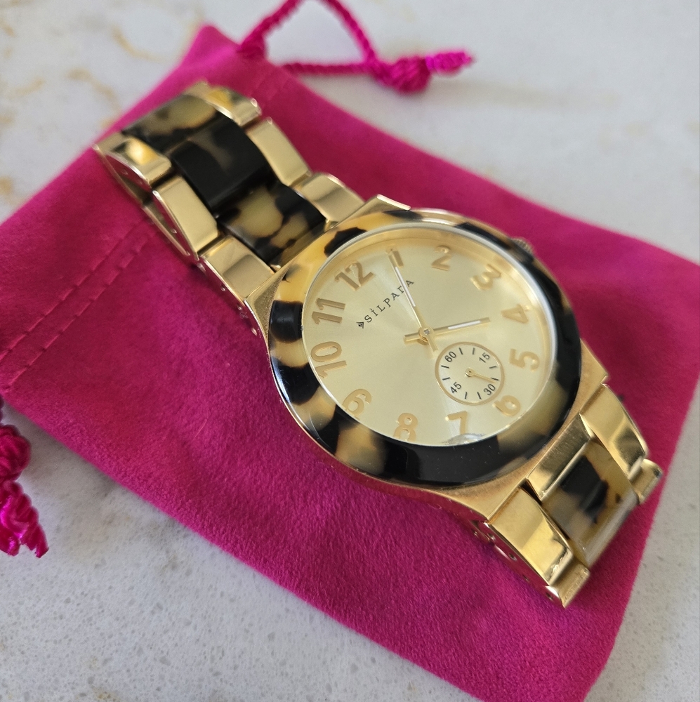 Silpada Timeless TORTOISE Watch - Picture 6 of 16